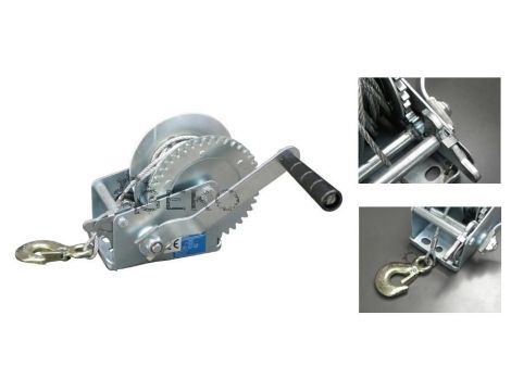 GEKO PRZYCIĄGARKA KORBOWA  450 KG, 5m LINKI