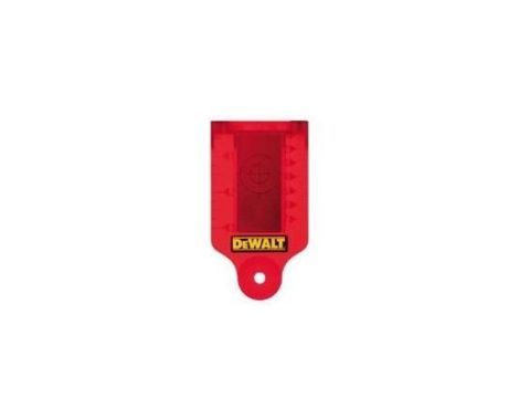 DEWALT TARCZA CELOWNICZA DO LASERA, CZERWONA DE0730