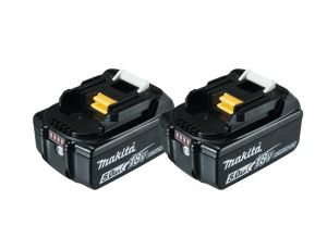 MAKITA AKUMULATOR 2x 18V LI-ION 5,0Ah BL1850 WSKAŹNIK NAŁADOWANIA