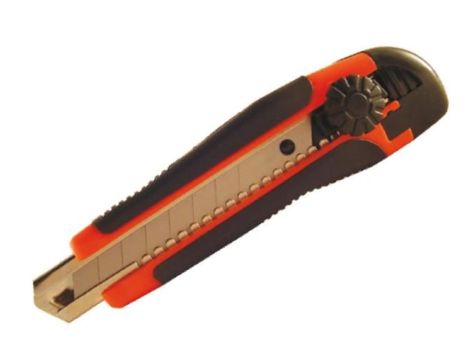 NOŻYK DO TAPET 18mm  SKRĘCANY PROFI