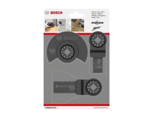 BOSCH ZESTAW BRZESZCZOTÓW DO NARZĘDZIA WIELOFUNKCYJNEGO 3elem. 2608662343