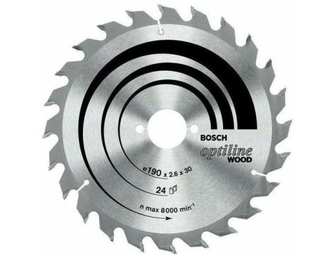 BOSCH PIŁA OPTI.WOOD 165x20 2608642602