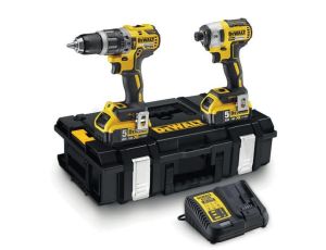 DEWALT.ZESTAW COMBO 18V (DCD796+DCF887) 2x5,0Ah TOUGH SYSTEM DCK266P2