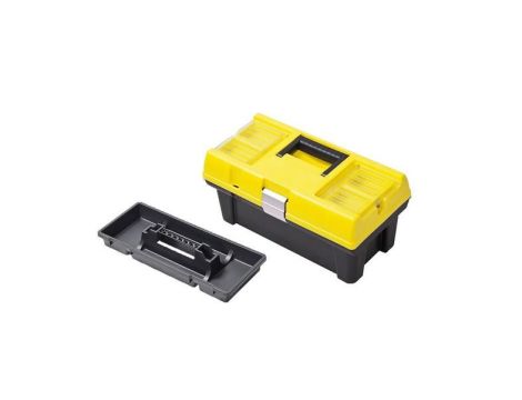 SKRZYNKA STUFF 16" PROFI CARBO, ZÓŁTA POKRYWA, 415 x 226 x 200mm