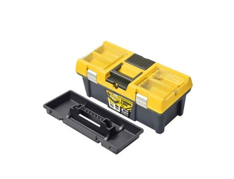 SKRZYNKA STUFF 20" PROFI CARBO, ZÓŁTA POKRYWA, 525  x 256 x 246mm