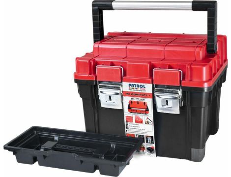 PATROL SKRZYNKA HD COMPACT 1 CZERWONA, 48x35x35cm