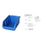 PATROL ERGOBOX 2 NIEBIESKI, 116 x 161 x 75mm - 2