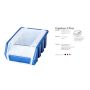 ERGOBOX PLUS 2 NIEBIESKI, 118 x 161 x 75mm - 4
