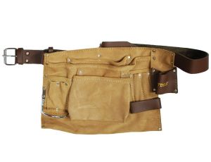 AWTOOLS PAS DEKARSKI SKÓRZANY 11 KIESZENI / PASEK SKÓRZANY - image 2