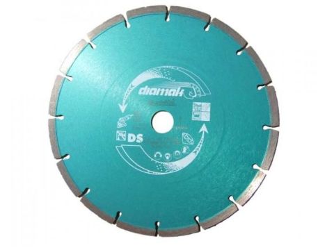 MAKITA TARCZA DIAMENTOWA 230x22,23mm SEGMENT (NA SUCHO) BETON, CEGŁA, MARMUR