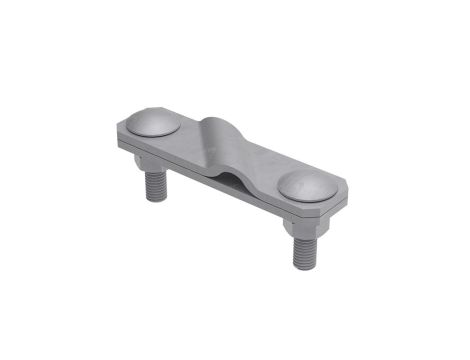 Złącze krzyżowe skośne pręt-bednarka 2-elem. stal ocynkowana ogniowo 116.4.1 OG 11601402