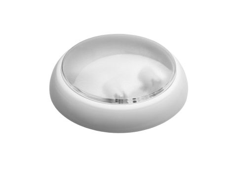 Oprawa KAJKO XL, 2xE27, 2x40W, biała-polipropylen, klosz przeźroczysty-poliwęglan, IP44, IK10 A2900x2-P