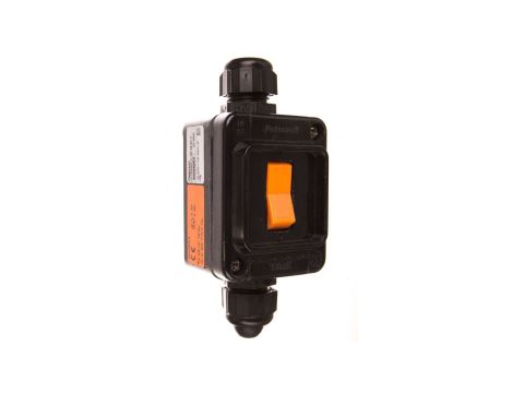 Łącznik jednokierunkowy Ex strefa 2,22, 2P, natynkowy, 16A 50/60Hz IP66 M20 ATEX Ex nR IIC T6 Gc, Ex tc IIIC T70C Dc