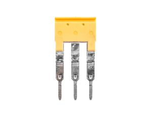 Mostek poprzeczny 3-torowy, raster 5,1mm żółty ZQV 2.5/3 1608870000 /60szt./