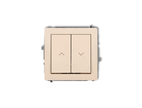 DECO Mechanizm łącznika żaluzjowego z podtrzymaniem beżowy 1DWP-88