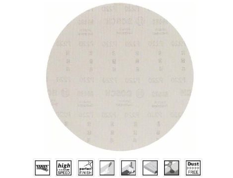 KRĄŻEK/SIATKA 225mm M480  gr.480/25szt. 2608621188