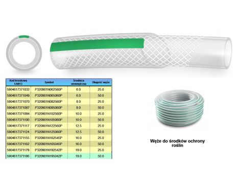 WĄŻ ŚRODKÓW OCHRONY ROŚLIN 10.0*50m