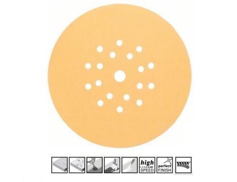 KRĄŻEK 225mm C470  gr. 60, 25szt., Z OTWORAMI >>>2608901147 2608621033