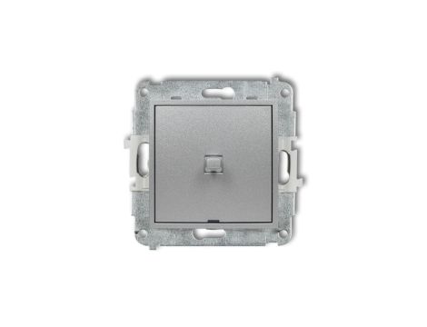 MINI Mechanizm łącznika krzyżowego w stylu amerykańskim (jeden klawisz bez piktogramu) srebrny metalik 7MWPUS-6.1