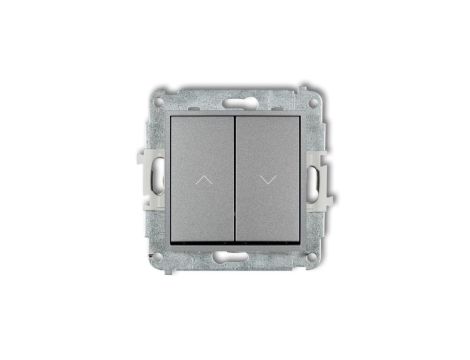 MINI Mechanizm łącznika żaluzjowego z podtrzymaniem srebrny metalik 7MWP-88