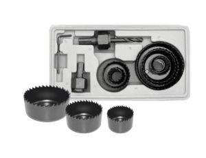 AWTOOLS OTWORNICE DO DREWNA / 19-22-25-28-38-44-51-64 mm / KOMPLET 11 ELEMENTÓW