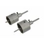 AWTOOLS KORONA DO BETONU ZESTAW FI=65mm + FI=80mm UCHWYT SDS PLUS 100mm - 2