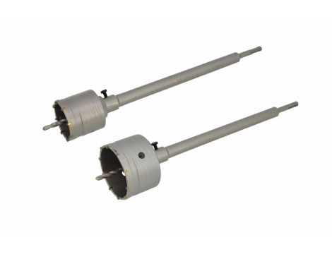 AWTOOLS KORONA DO BETONU ZESTAW FI=65mm + FI=80mm UCHWYT SDS PLUS 350mm - 2