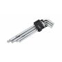AWTOOLS KLUCZE IMBUSOWE SZEŚCIOKĄTNE Z KULKĄ / 1,5-10mm / 9 elem. 1.5/2/2.5/3/4/5/7/8/10mm DŁUGIE - 2