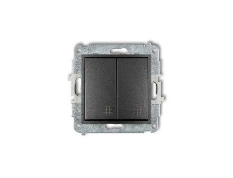 MINI Mechanizm łącznika podwójnego krzyżowego grafitowy 11MWP-66