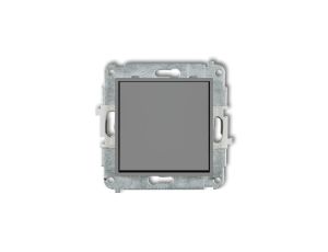 MINI Mechanizm łącznika krzyżowego (jeden klawisz bez piktogramu) szary mat 27MWP-6.1