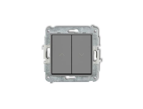 MINI Mechanizm łącznika żaluzjowego z podtrzymaniem szary mat 27MWP-88