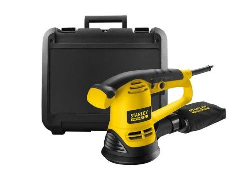 STANLEY SZLIFIERKA MIMOŚRODOWA 125mm 480W KUFER