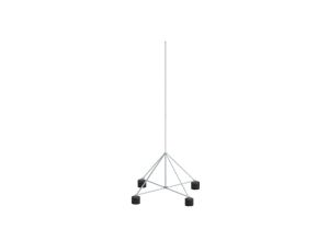 Maszt na czworonogu do zwodów poziomych wysokich 3m aluminium 65.3 AL ZA 3P CZ 65133009