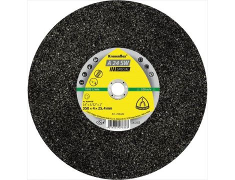 KLINGSPOR TARCZA DO CIĘCIA METALU 400mm x 4,0mm x 25,4mm  A24SW Special - 2