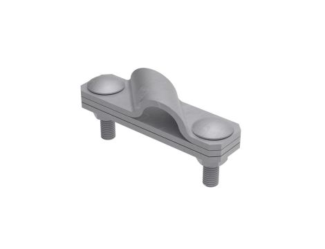 Złącze krzyżowe skośne pręt-bednarka 3-elem. stal ocynkowana ogniowo 116.1.2 OG 11602102