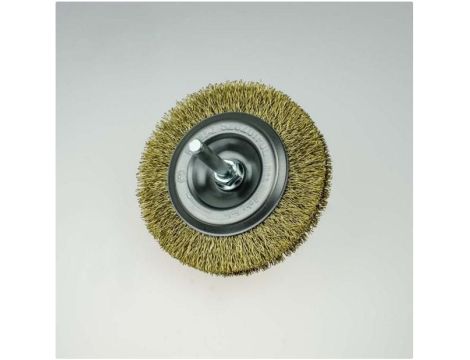 SZCZOTKA  80mm TARCZOWA/TRZPIEŃ MOSIĄDZ