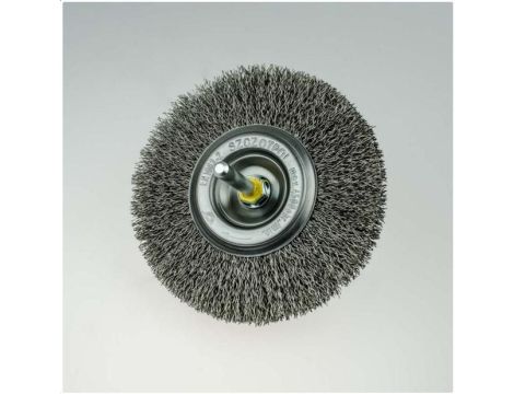 SZCZOTKA 100mm TARCZOWA/TRZPIEŃ KWASÓWKA