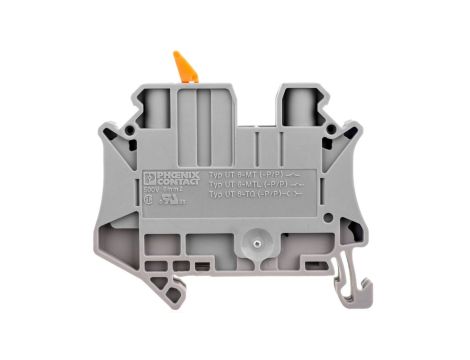 Złączka przelotowa 2-przewodowa z odłącznikiem nożowym 6mm2 szara UT 6-MTL 3046145 /50szt./