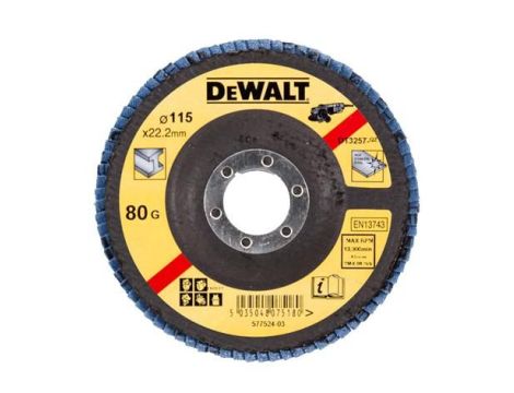 ŚCIERNICA LISTKOWA 115mm P 80 TYP 29 WYGIĘTA