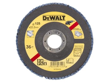 ŚCIERNICA LISTKOWA 125mm P 36 TYP 29 WYGIĘTA