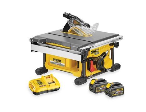 DEWALT PILARKA STOŁOWA 54V FV DCS7485T2 210mm 2x6,0Ah