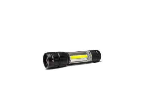 Latarka aluminiowa LED COB 160+60lm SP0401