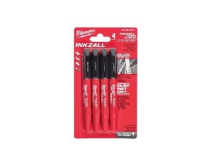 MARKERY CIENKIE CZARNE 4szt