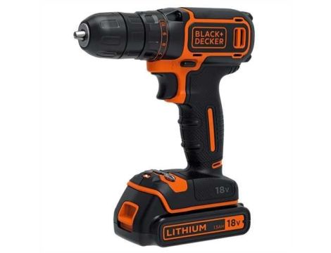 BLACK+DECKER WIERTARKO-WKRĘTARKA 18V 2x1.5Ah  BDCDC18B - 3