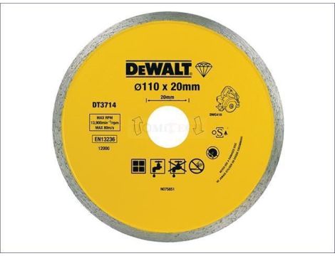 DEWALT TARCZA DIAM.110mmx20mm DT3714