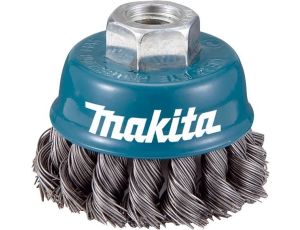 SZCZOTKA DRUCIANA DOCZOŁOWA M14 75mm/0,3mm DRUT SKRĘCANY