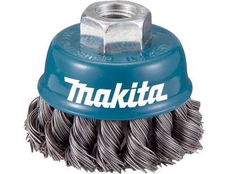 SZCZOTKA DRUCIANA DOCZOŁOWA M14 75mm/0,3mm DRUT SKRĘCANY