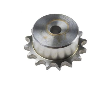 Koło łańcuchowe drabinkowe, 16 zębów, 08B-1, Pilot, śr otworu: 12mm, śr toczna: 65.1mm, Stal