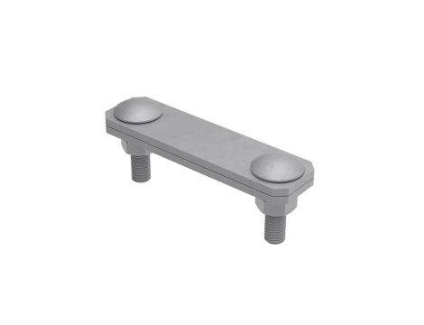 Złącze krzyżowe skośne pręt-bednarka 2-elem. stal ocynkowana ogniowo 116.0.1 OG 11610002