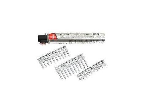 GWOŹDZIE DO BETONU 3,1x17mm 1000szt. + GAZ